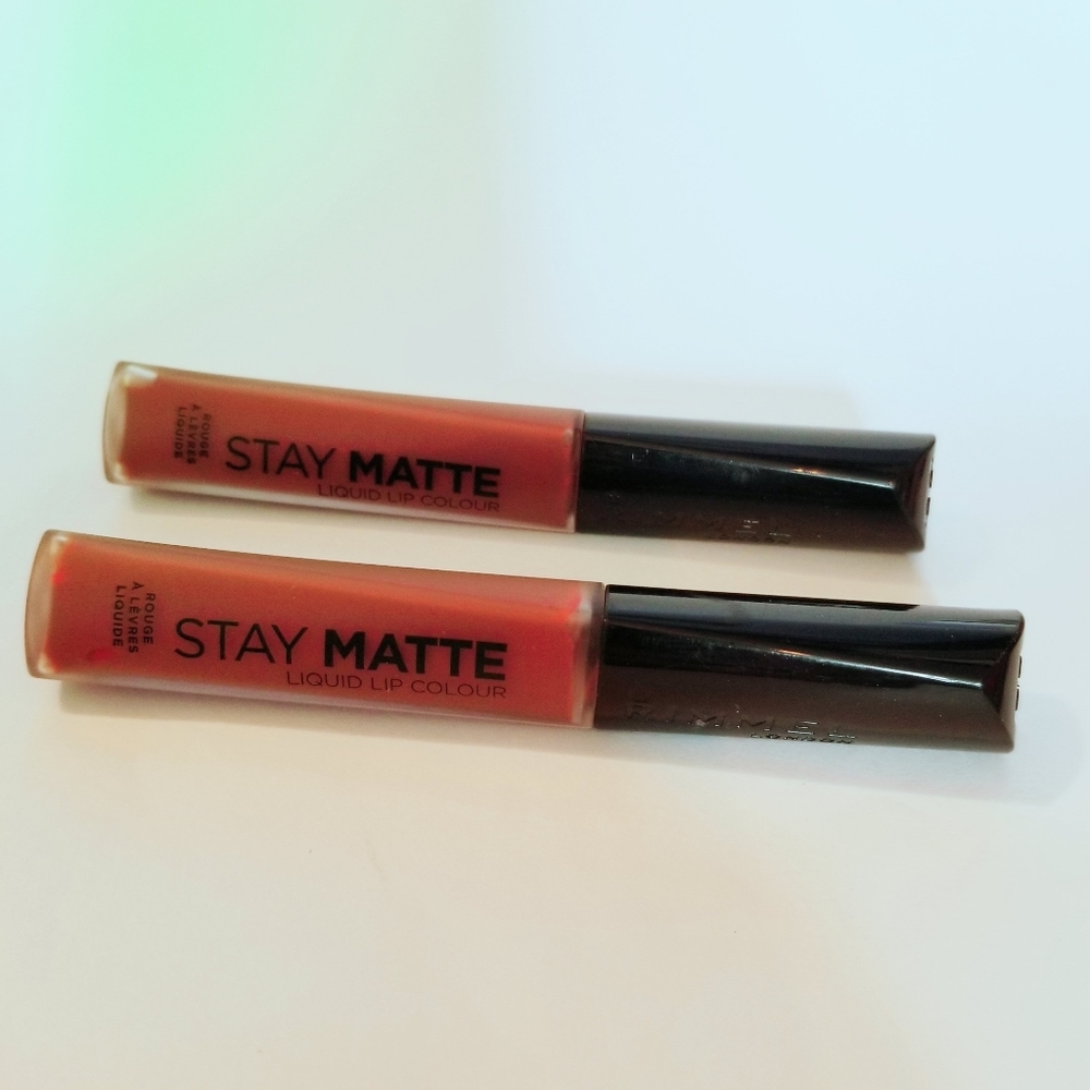 2 Rimmel Stay Matte Liquid Lip Color‎ Scandalous